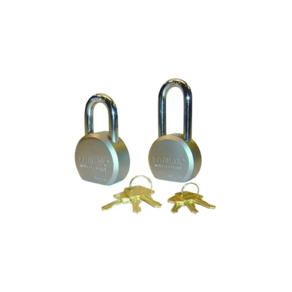 Hardened 64Mm Solid Steel Padlock W/ 1-1/4" X 11Mm - TRITPL1251S